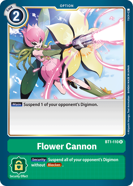 Cañón Flor [BT1-110] [Lanzamiento de Booster Especial Ver.1.0]
