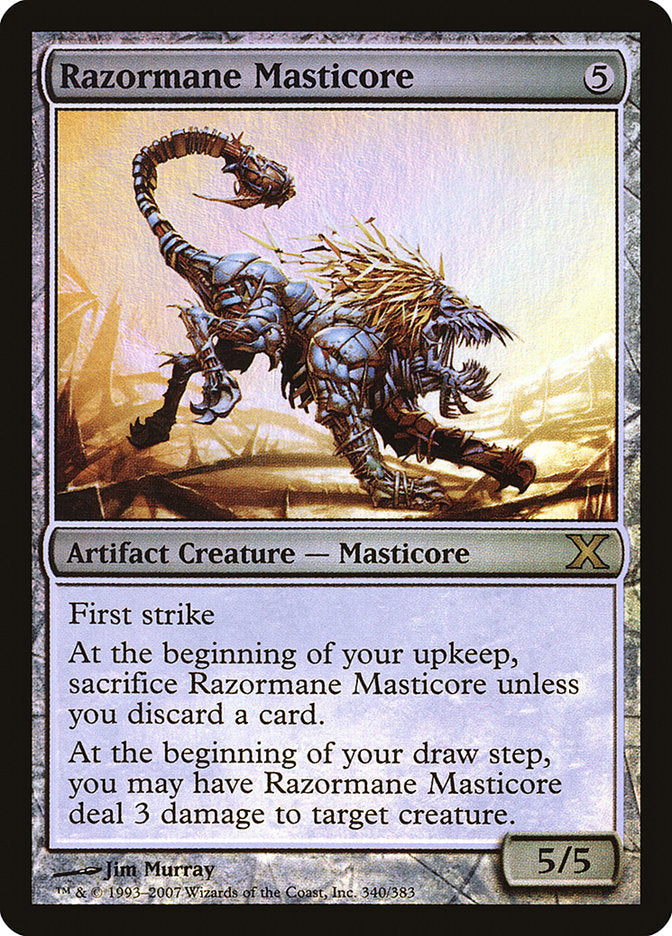 Masticoeur Rasoir (Premium Foil) [Dixième édition]