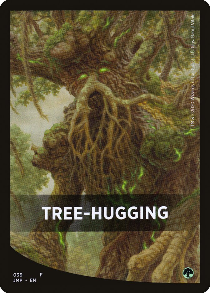 Carte à thème « Amoureux des arbres » [Cartes de présentation Jumpstart]