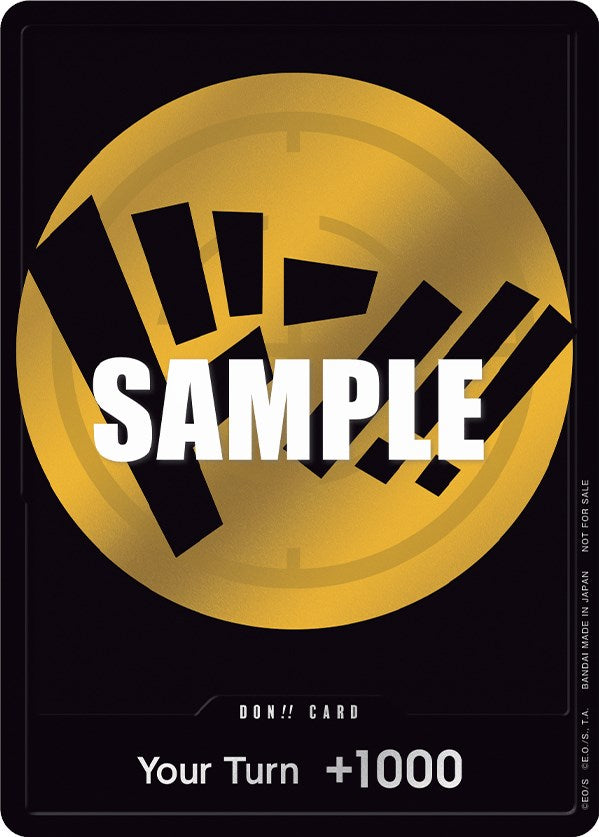 ¡¡DON!! Card (Amarilla) [One Piece Promotion Cards]