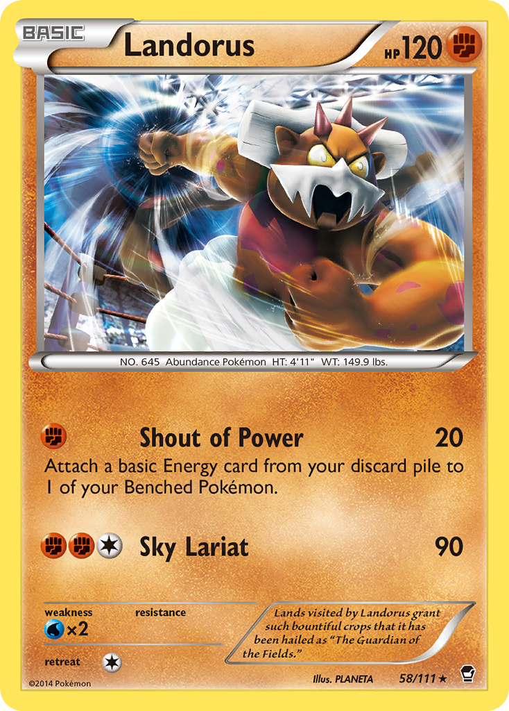 Démétéros (58/111) [XY : Poings Furieux]
