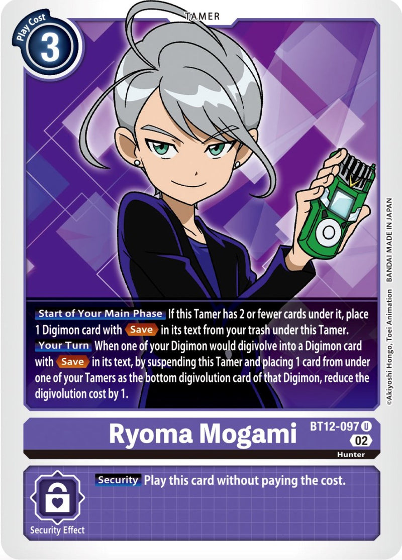 Ryoma Mogami [BT12-097] [A través del tiempo]