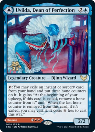 Uvilda, doyenne de la perfection // Nassari, doyenne de l'expression [Strixhaven : l'académie des mages cartes promos d'avant-première]