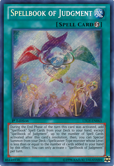 Livre de Magie du Jugement [LTGY-FR063] Secret Rare