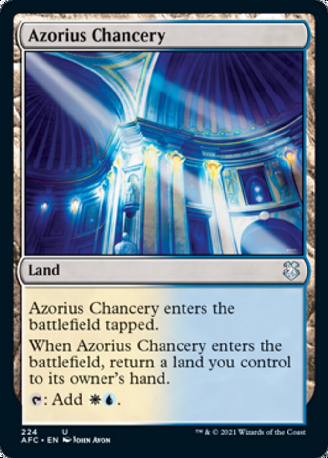 Chancellerie azorius [Donjons & Dragons : Commander Royaumes oubliés]