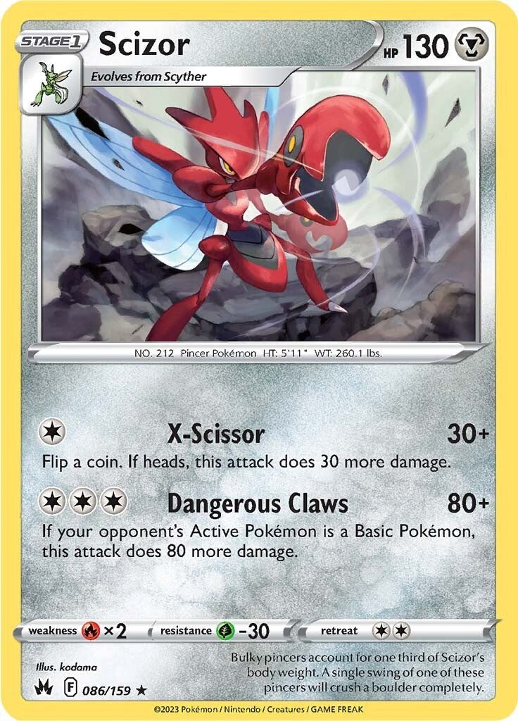 Scizor (086/159) [Espada y Escudo: Cenit Supremo]