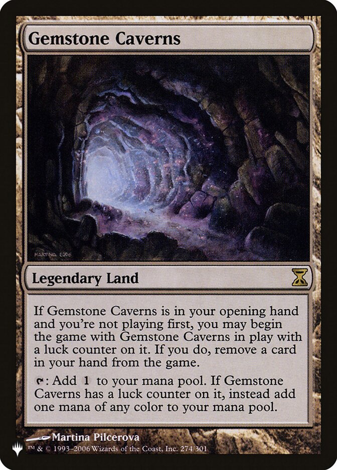Cavernes de gemmes [The List]