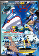Kyogre EX de la Team Aqua (6/34) [XY: Double Crise]
