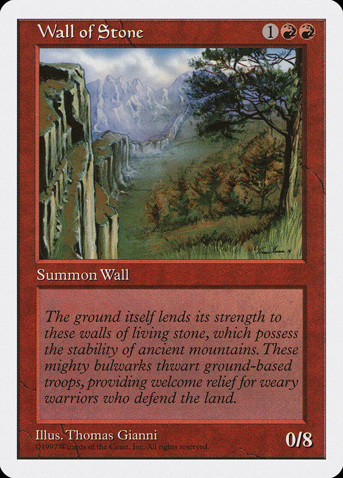 Muro de piedra [Quinta edición]