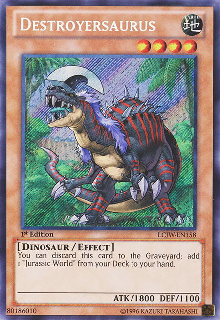 Destroyersaurus [LCJW-FR158] Secrète Rare