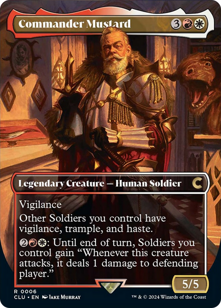 Colonel Moutarde (Sans bordure) [Ravnica: Cluedo]