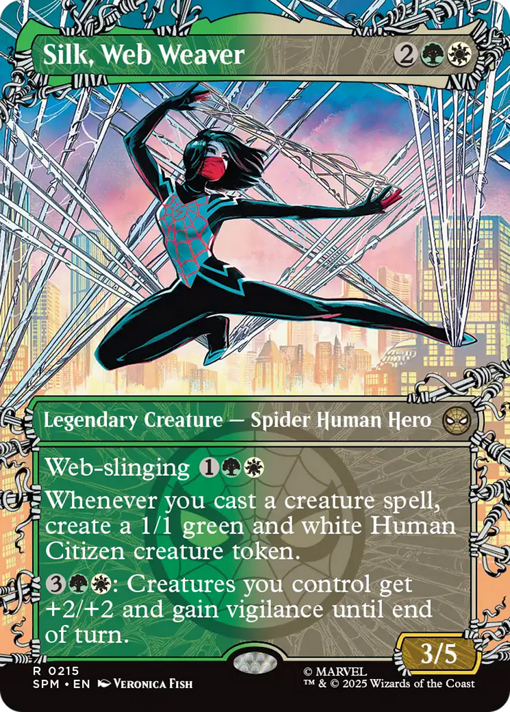 Silk, Tisseuse de toile (Sans bordure) [Marvel's Spider-Man]