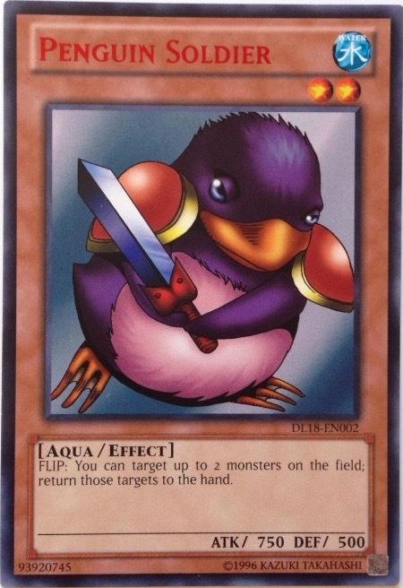 Soldado Pingüino (Rojo - DL18) [DL18-EN002] Rara