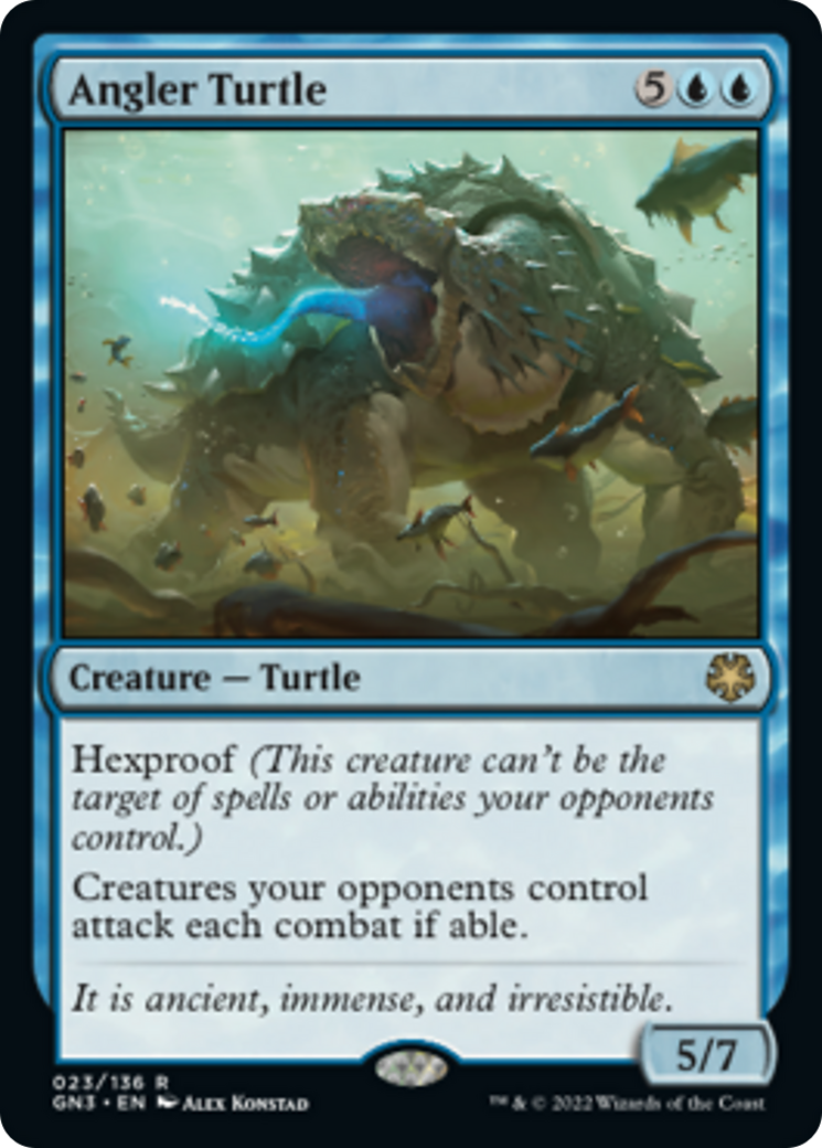 Tortue pêcheuse [Soirée jeux : Chacun pour soi]