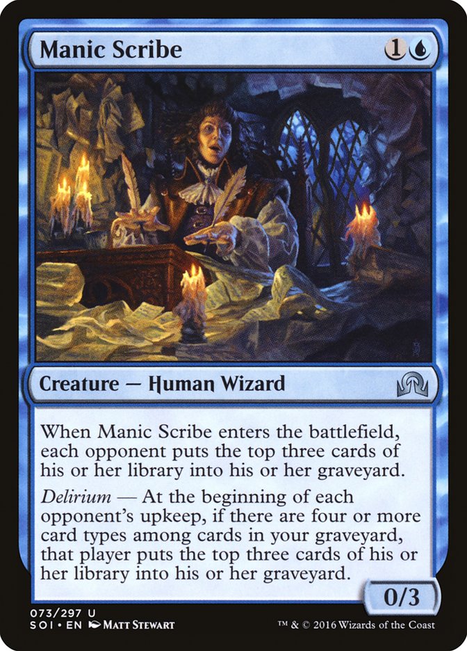 Escriba Maníaco [Sombras sobre Innistrad]