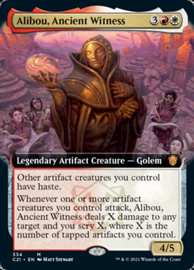 Alibou, Témoin ancestral (Illustration étendue) [Commander 2021]