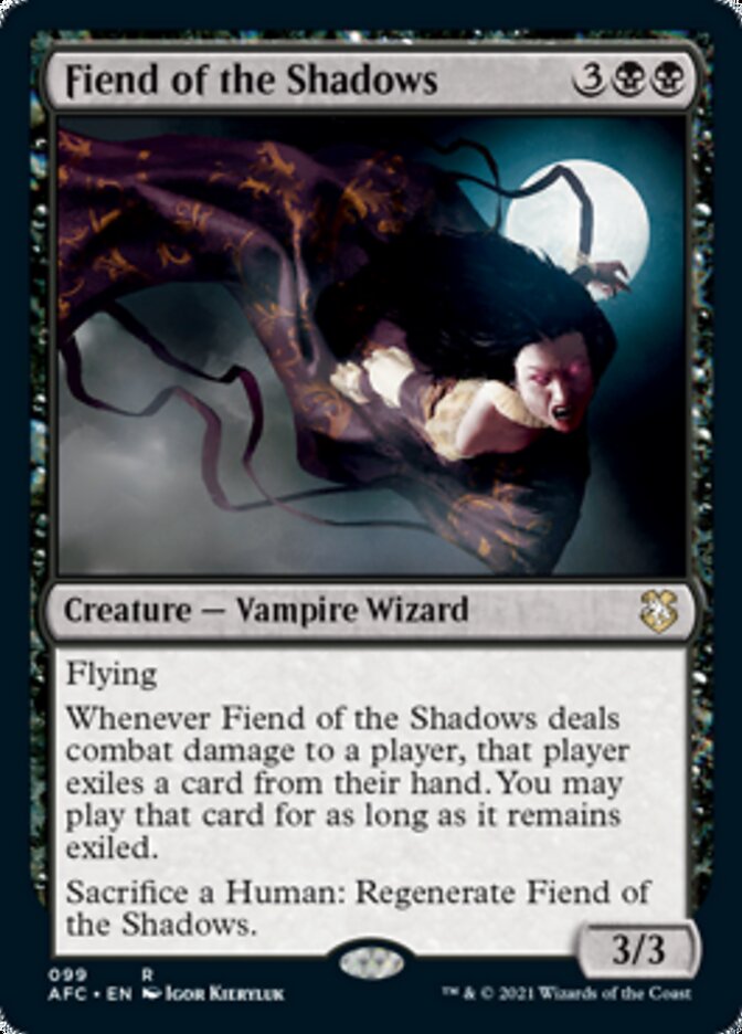 Démon des Ombres [Magic: The Gathering – Commander Légendes : La bataille de la Porte de Baldur]