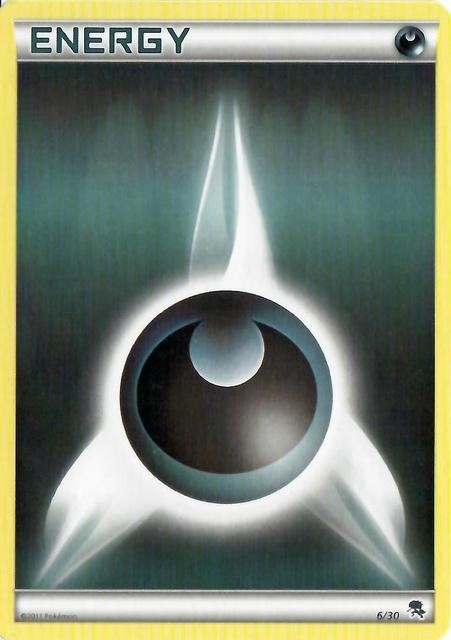Énergie Obscurité (6/30) [Noir & Blanc : Kit du Dresseur - Zoroark]