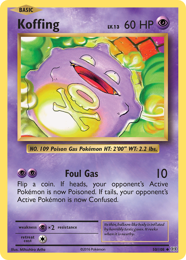 Smogo (50/108) [XY : Évolutions]