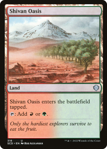 Oasis de Shiv [Mazo de Comandante Starter]