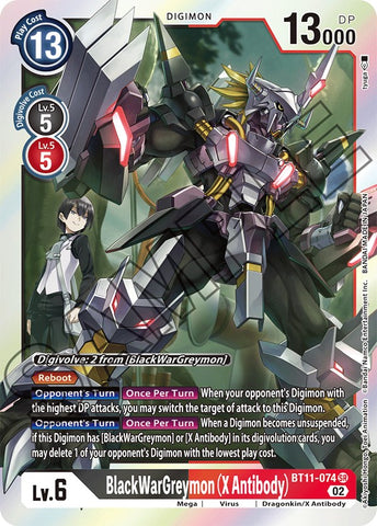 BlackWarGreymon (X Antibody) [BT11-074] [Fase Dimensional]