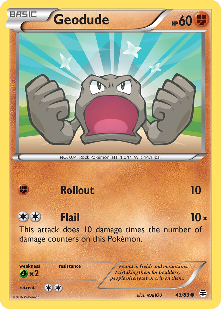 Racaillou (43/83) [XY: Générations]