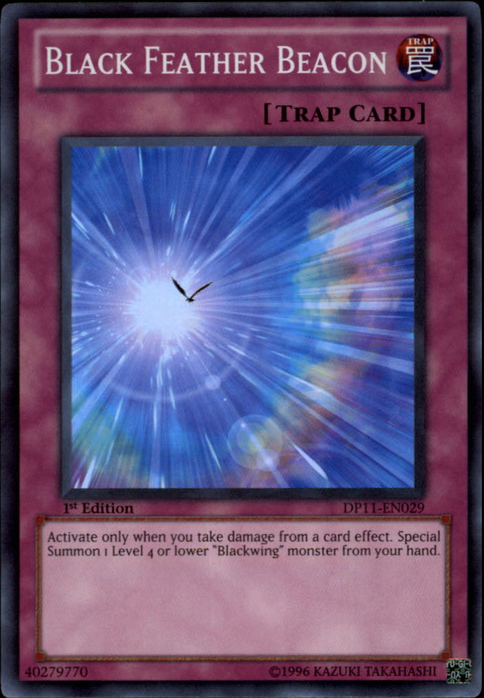 Balise Plume Noire [DP11-FR029] Super Rare