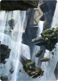 Carta de arte Isla 1 [Serie de arte de Zendikar Rising]