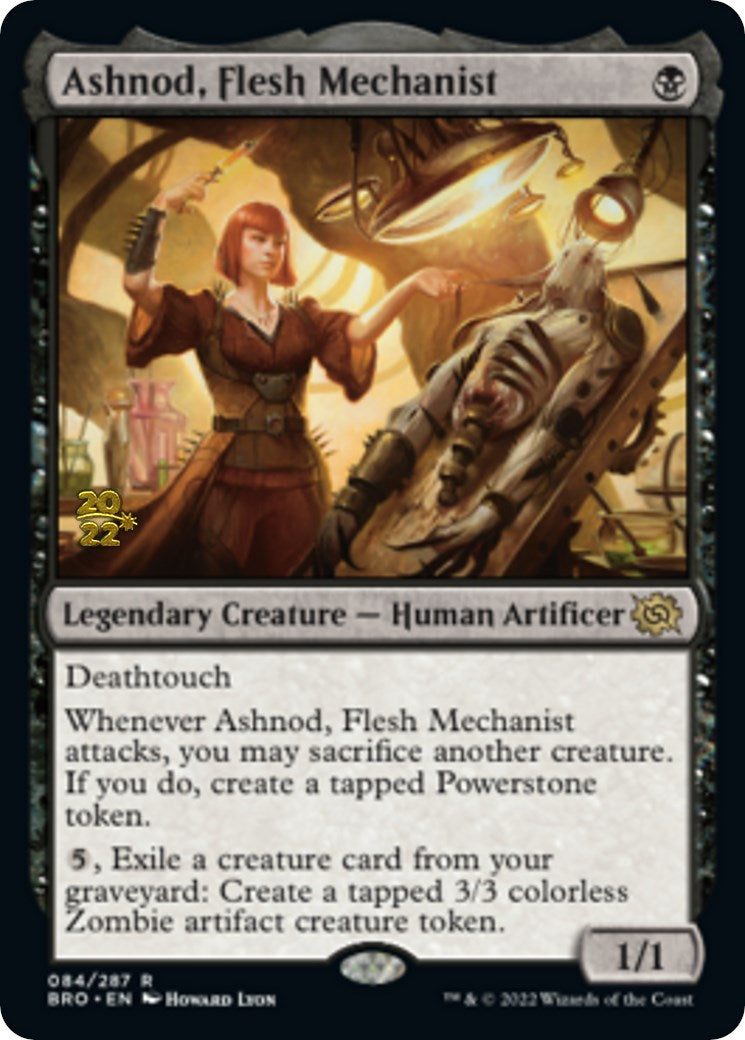 Ashnod, mécanicienne de chair [Prerelease Promos Les Frères de Guerre]