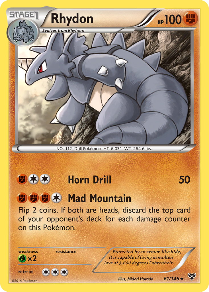 Rhinocorne (61/146) [XY: Set de Base]
