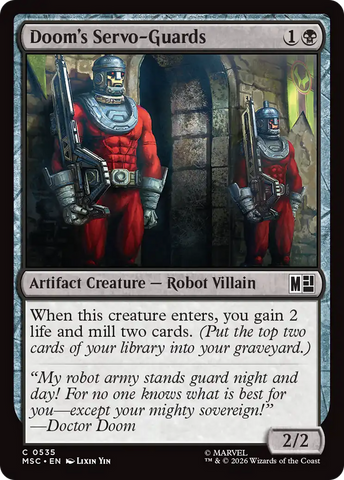 Servo-Guardias de Muerte [Marvel Super Heroes Commander]