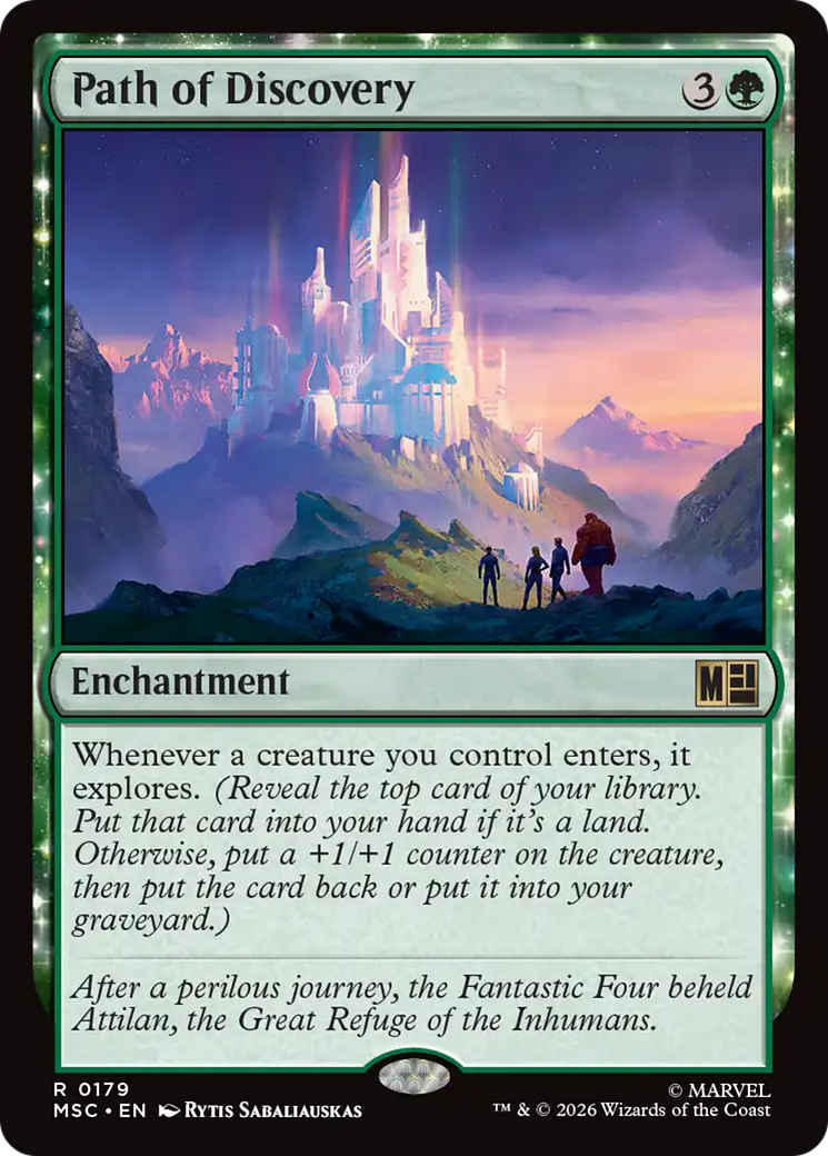 Path of Discovery (Surge Foil) [Marvel Super Heroes Commander]