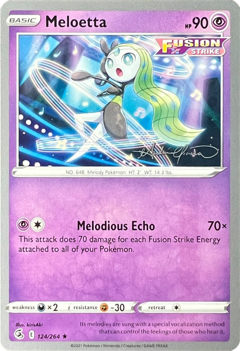 Meloetta (124/264) (La forma de Mew - Andre Chiasson) [Campeonatos Mundiales 2022]