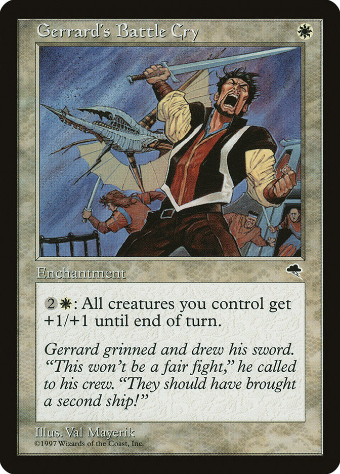 Cri de guerre de Gerrard [Tempête]