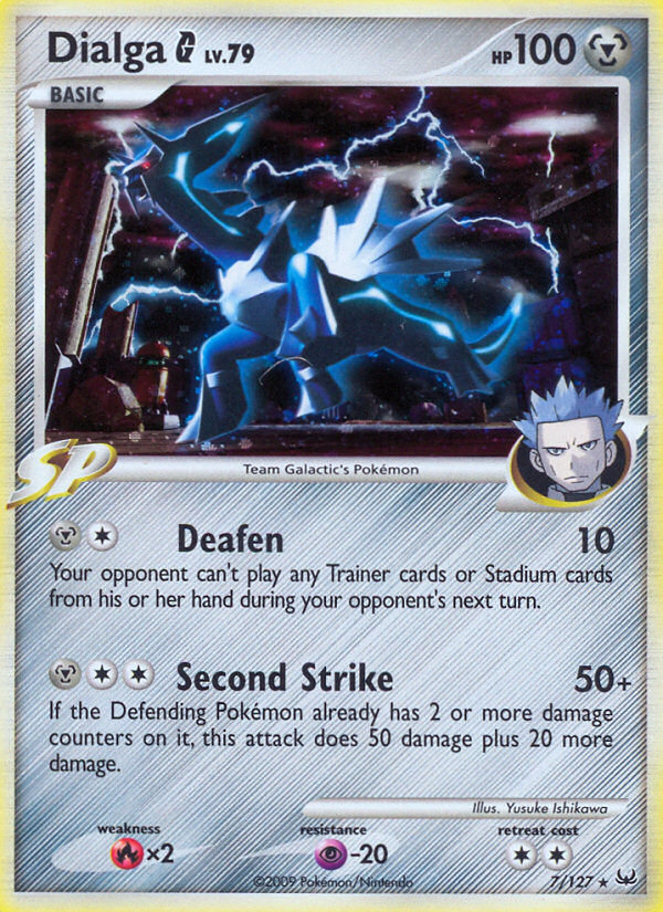 Dialga G (7/127) [Platine : Set de Base]