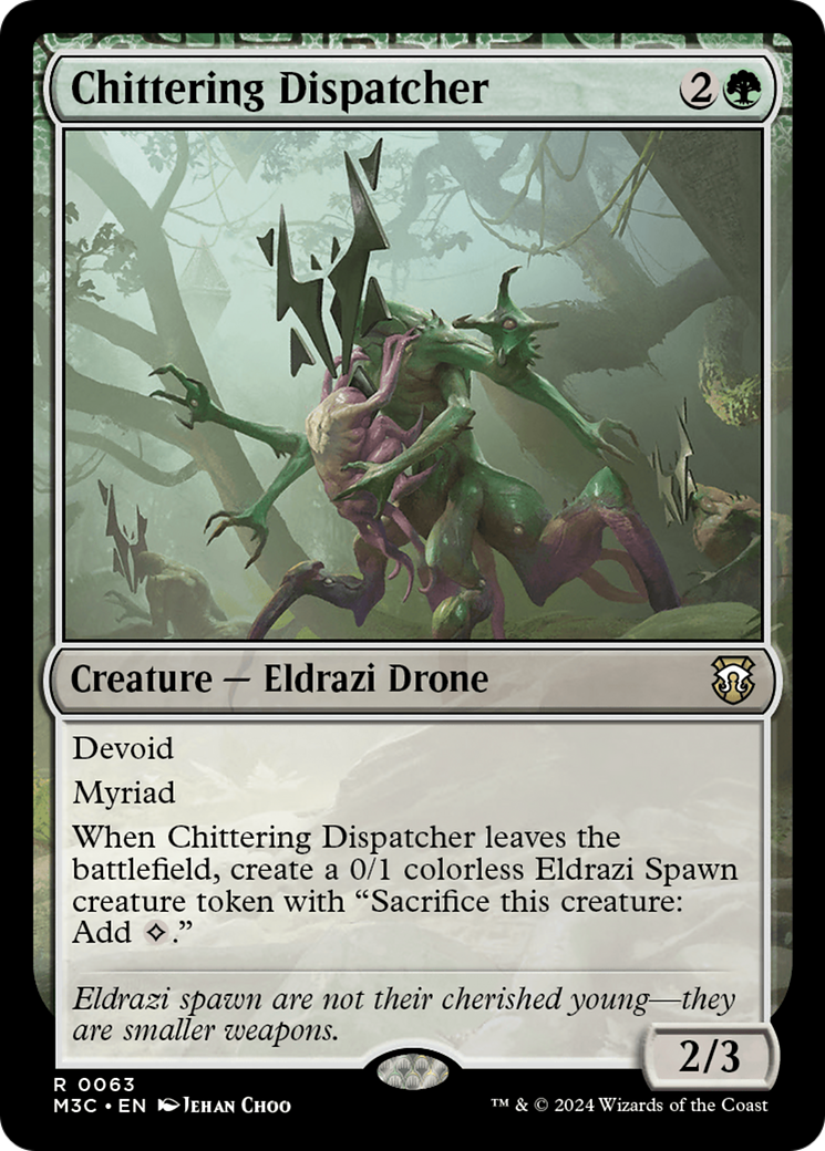 Despachador parlanchín (lámina ondulada) [Commander de Horizontes modernos 3]
