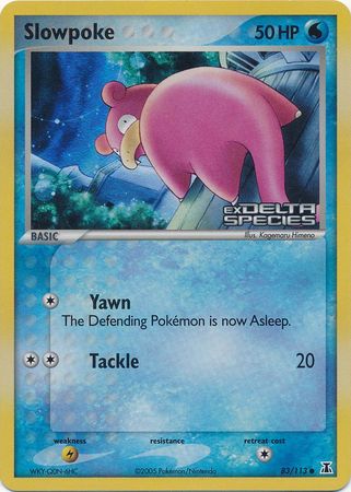 Slowpoke (83/113) (Sellado) [EX: Especie Delta]