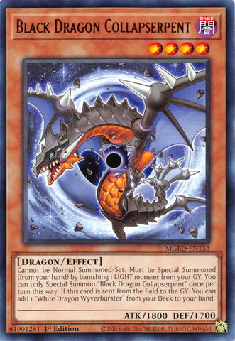 Dragón Negro Colapserpiente [MGED-SP133] Rara