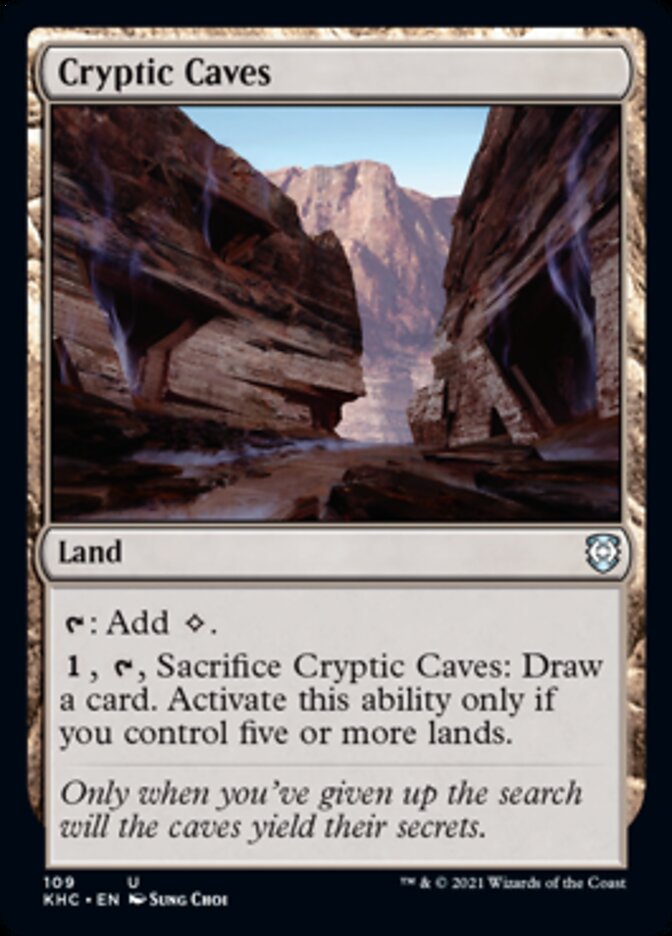 Grottes cryptiques [Kaldheim Commander]