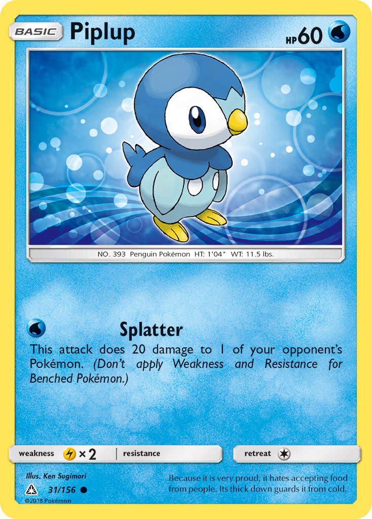 Tiplouf (31/156) [Soleil et Lune : Ultra-Prisme]