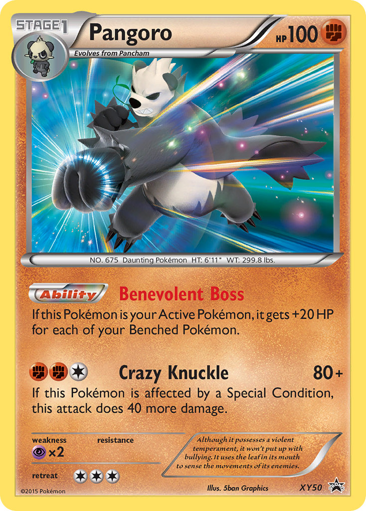 Pangoro (XY50) [XY : Cartes Promo Black Star]