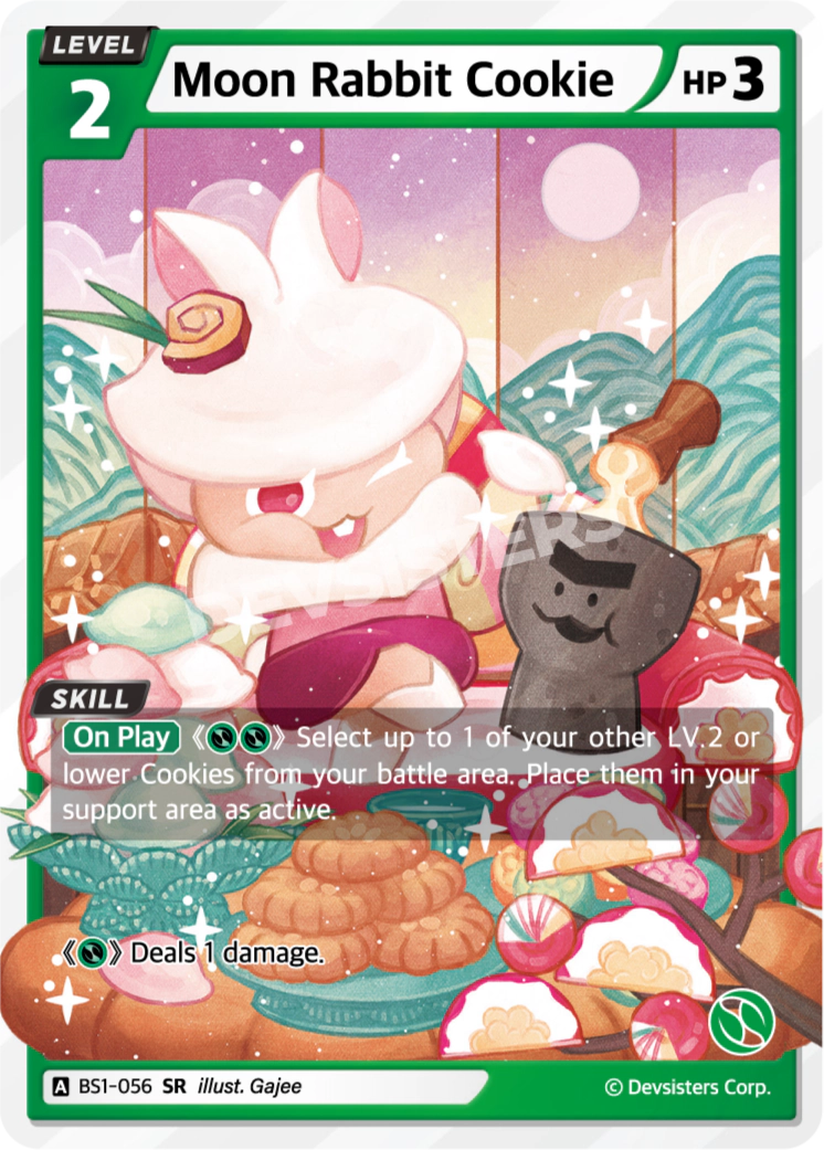 Image for Moon Rabbit Cookie (BS1-056) (BS1) - CookieRun: Braverse TCG