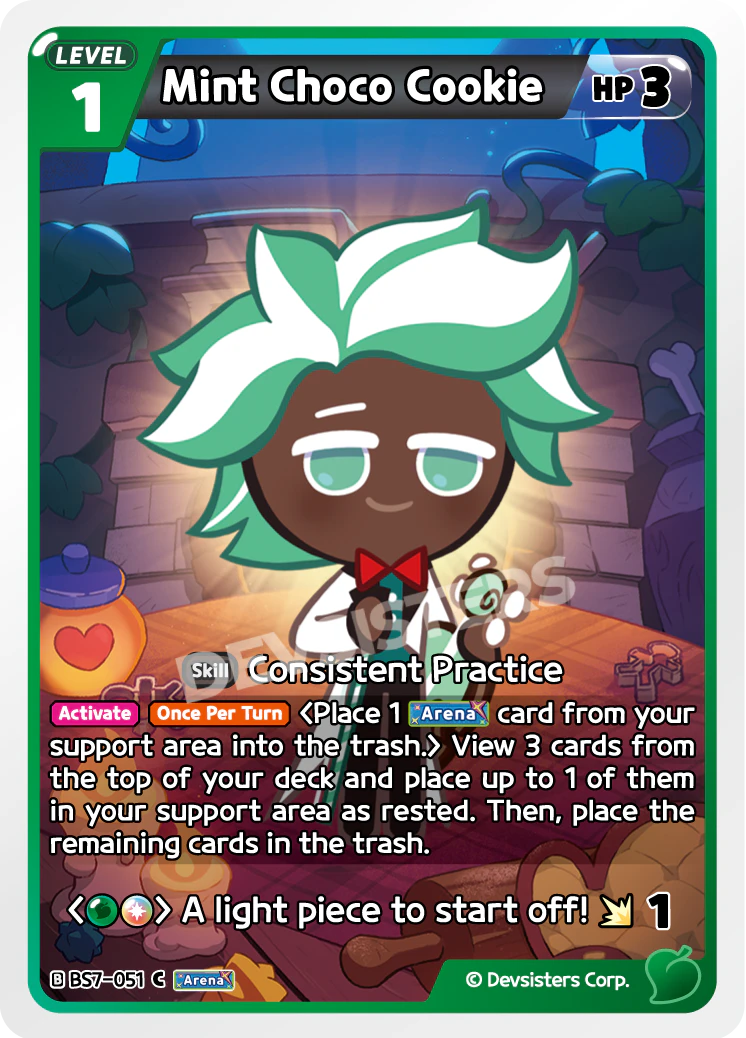 Image for Mint Choco Cookie (BS7-051) (BS7) - CookieRun: Braverse TCG
