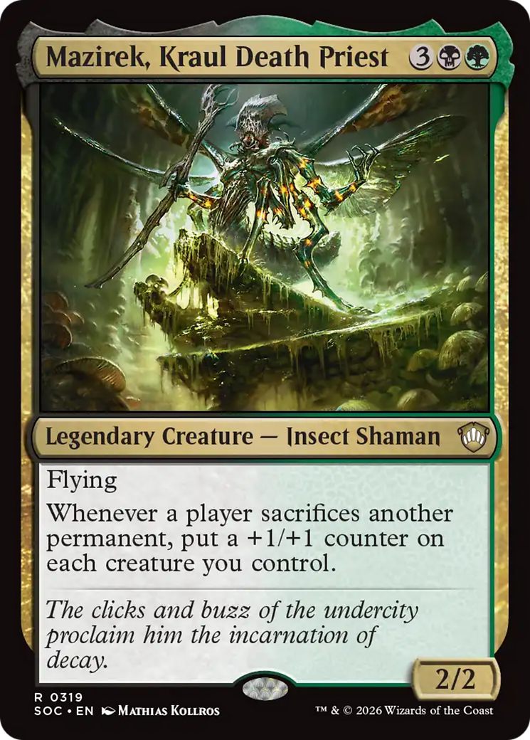 Mazirek, sacerdote de la muerte kraul [Commander de Secretos de Strixhaven]