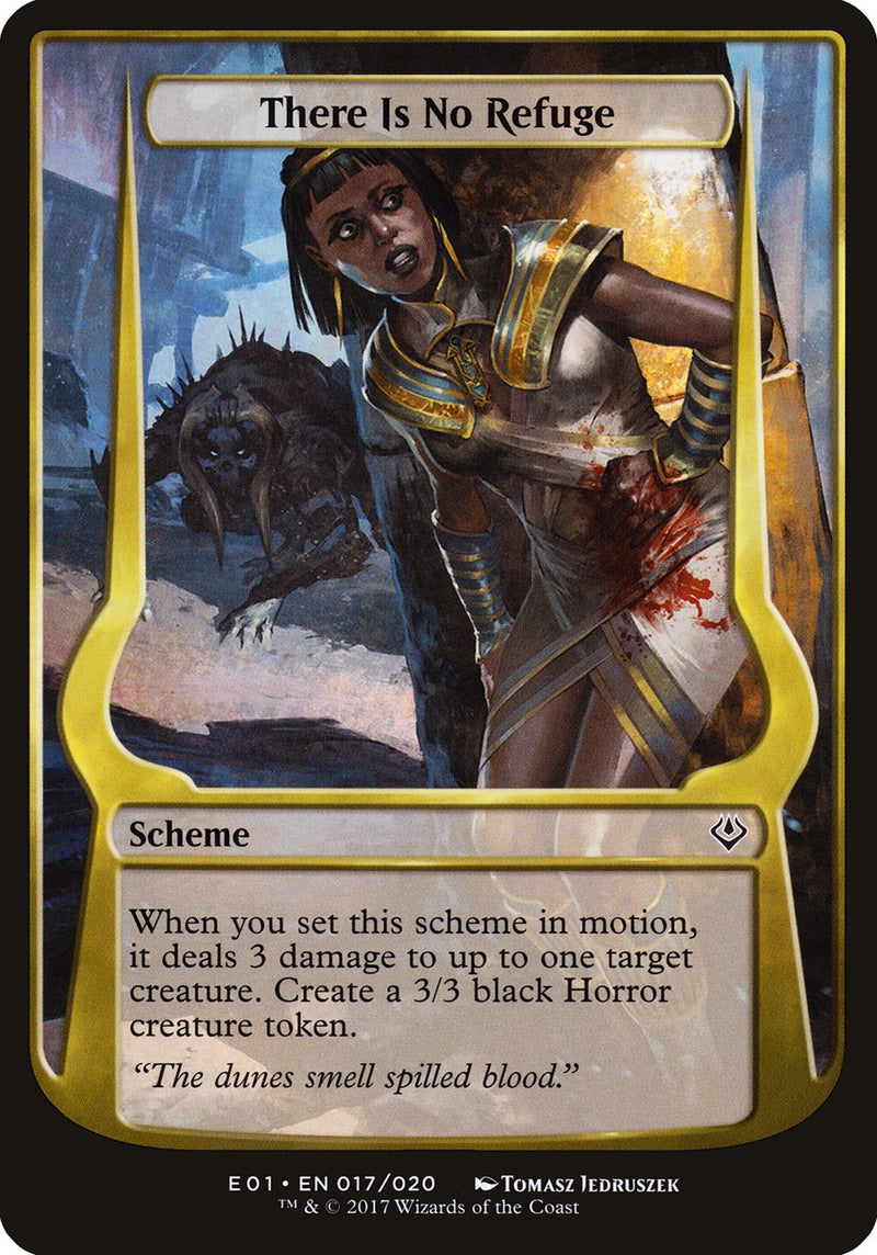 Il n'y a pas de refuge (manigances) [Némésis : Manigances de Nicol Bolas]