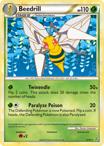 Beedrill (12/95) [HeartGold & SoulSilver: Desatado]
