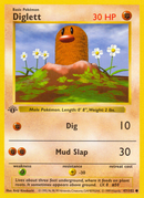 Diglett (47/102) (sin sombra) [1ª edición del set básico]