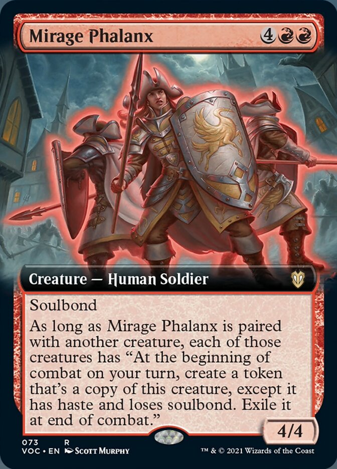 Phalange mirage (Art étendu) [Innistrad: Commander Chasse de minuit]