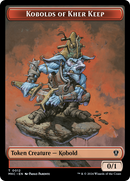 Soldado // Kobolds de Kher Keep Ficha de doble cara [Asesinatos en la Mansión Karlov Commander Tokens]