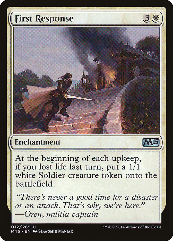 Primera respuesta [Magic 2015]